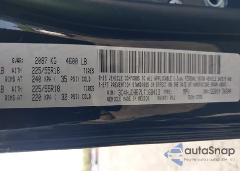 2020 Jeep Compass Latitude from USA, damaged, VIN 3C4NJDBB7LT168413